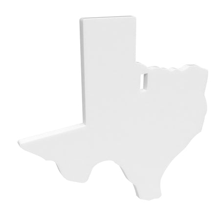 Birchwood Casey Centerfire Texas Silhouette 3/8" AR500 Steel Target BC-47721 White Powder Coat