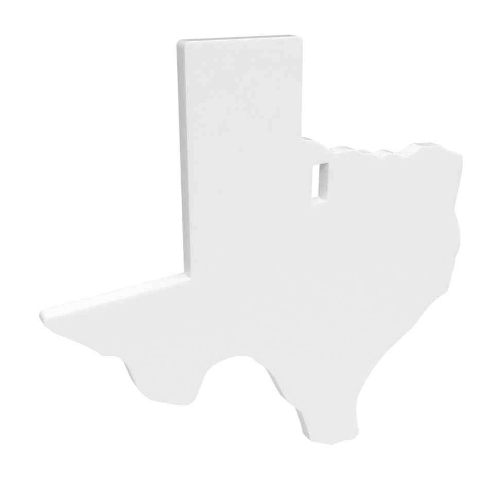 Birchwood Casey Centerfire Texas Silhouette 3/8" AR500 Steel Target BC-47721 White Powder Coat