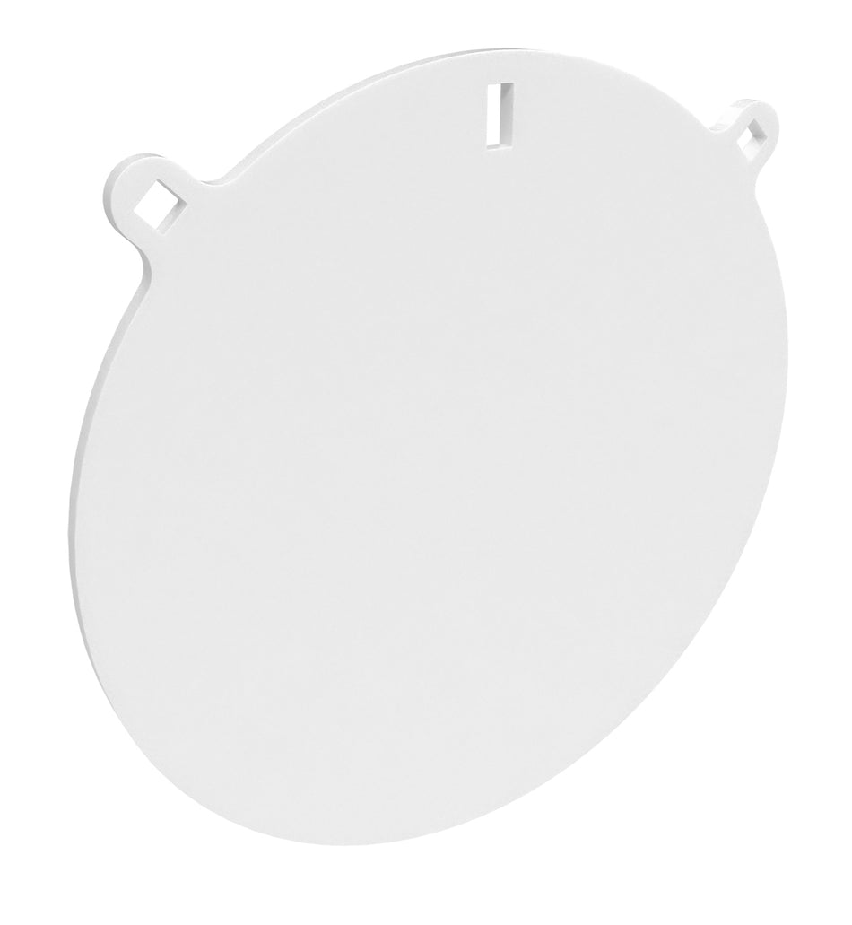 Birchwood Casey 12" Centerfire Steel Gong Target 3/8" AR500 BC-RND12-38 White Powder Coat