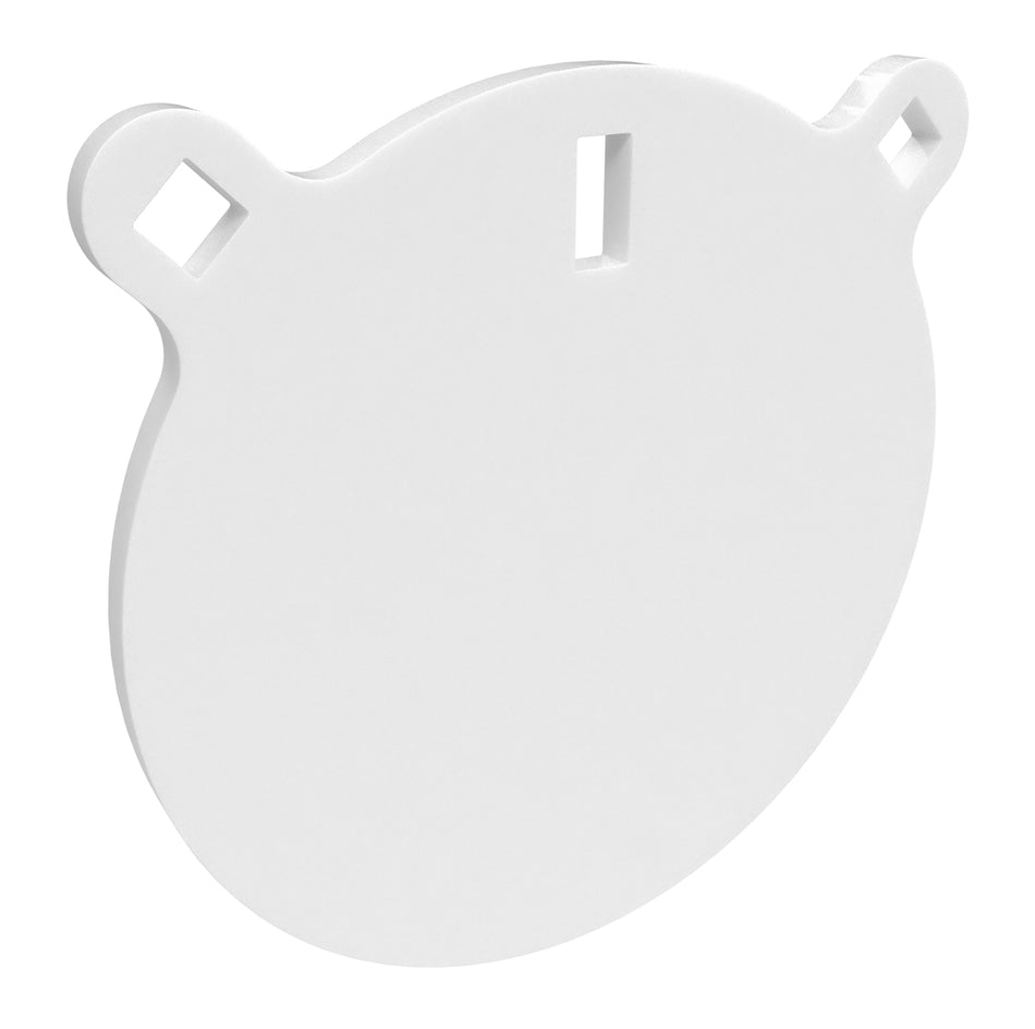 Birchwood Casey 6" Centerfire Steel Gong Target 3/8" AR500 BC-RND6-38 White Powder Coat