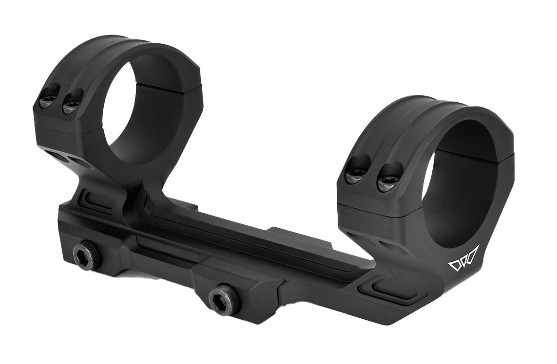 Warne 8551M HyperLite 30mm Black Aluminum Scope Rings Medium Height Maxima/Picatinny/Weaver