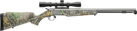 CVA Wolf V2 50 Cal 24" 3-9x32 Stainless Realtree Edge Break-Action Muzzleloader Package