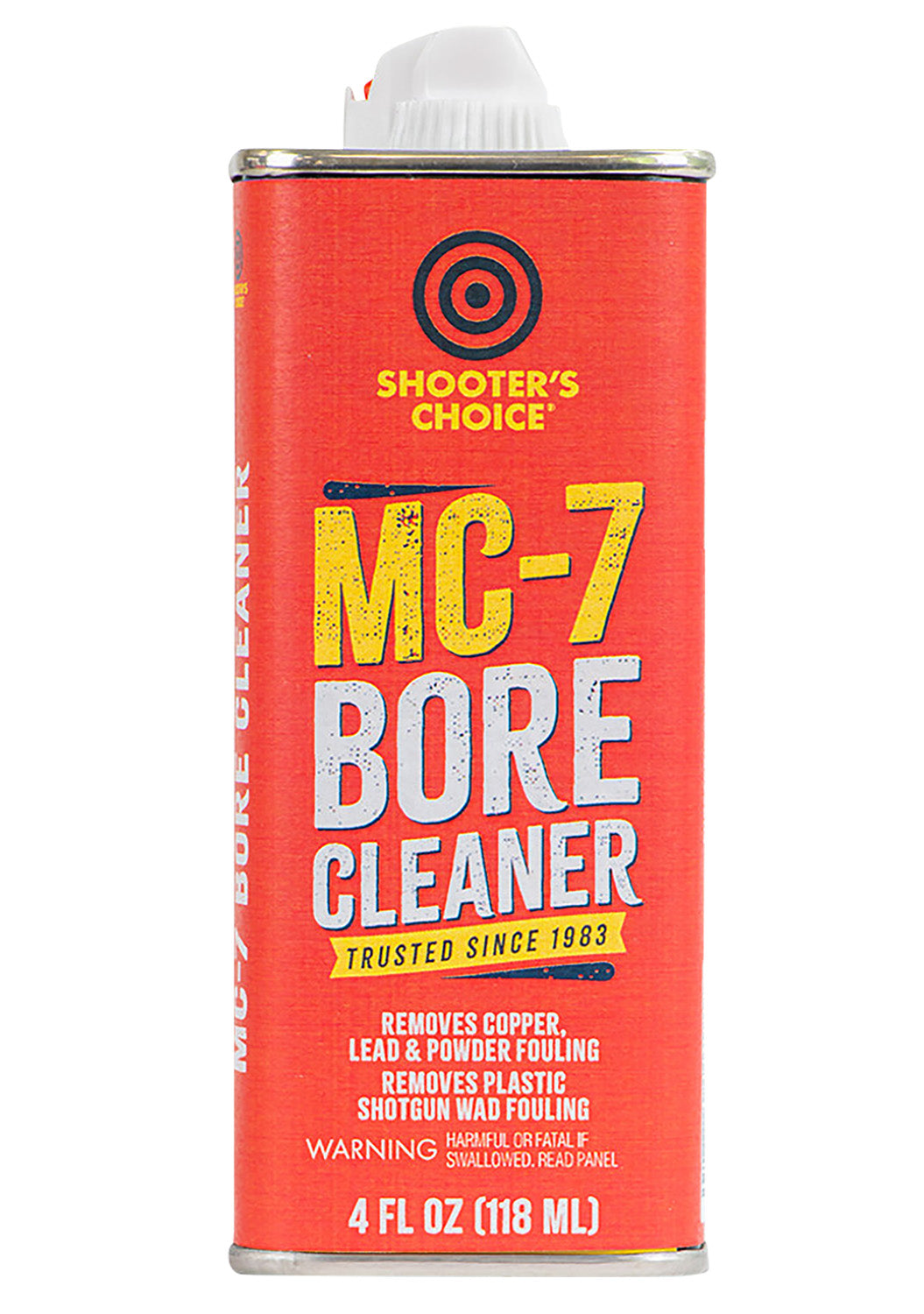 Shooters Choice SHFMC704 MC-7 Bore Cleaner Conditioner Solvent 4 oz Tin