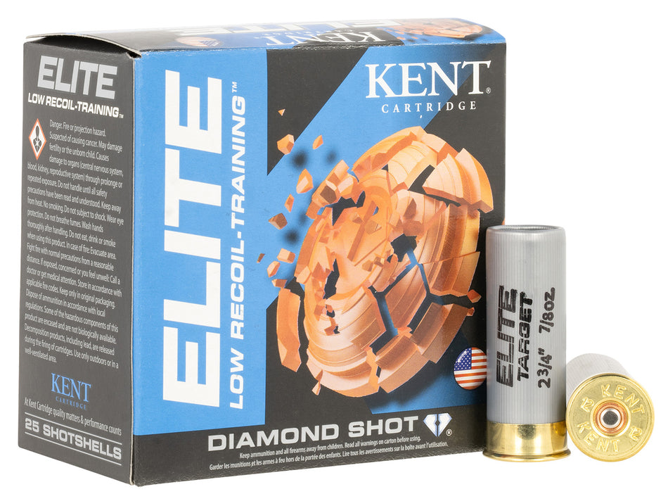 Kent Cartridge  Shotgun Ammo 12 Gauge 2.75 in 7/8 oz #8