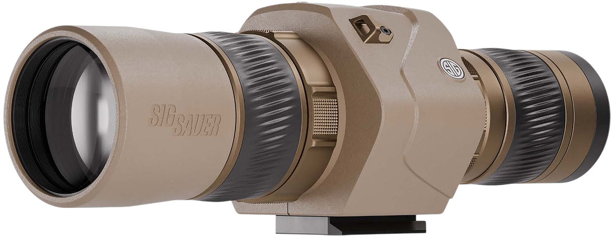 Sig Sauer SOO62001 OSCAR6 HDX PRO 16-32x60mm Straight Spotting Scope Flat Dark Earth