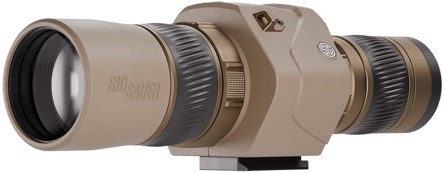 Sig Sauer SOO62001 OSCAR6 HDX PRO 16-32x60mm Straight Spotting Scope Flat Dark Earth