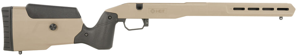 MDT Flat Dark Earth Field Stock Chassis Fits Ruger American Long Action 32.22" OAL