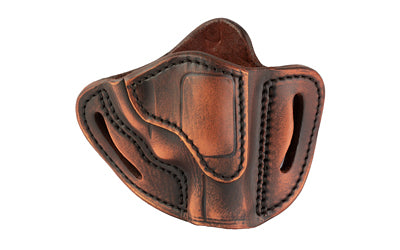 1791 Gunleather J-Frame Revolver OWB Holster RVH-1-VTG-R, Size 1, Vintage Leather, Right Hand Draw