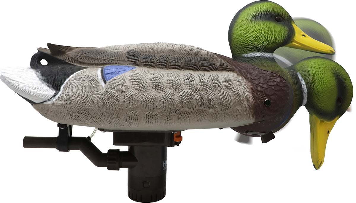 Higdon 54080 Pro Mallard Drake Swimmer Decoy Foam Filled Multi-Color Battleship