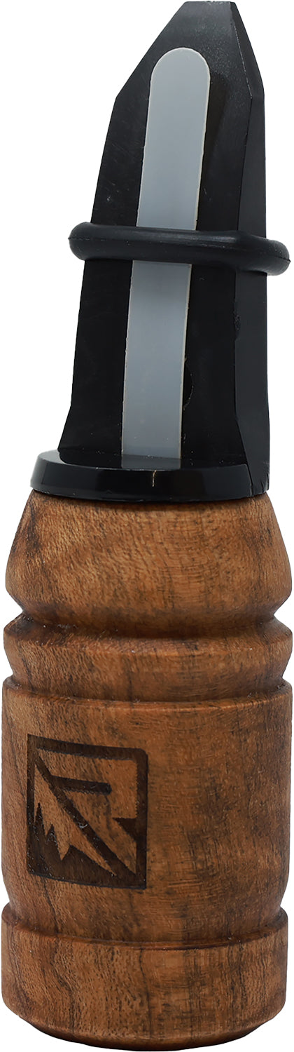 Riven Menace Rough Cut Elk Call Model 65152 – Snake Wood & Black Finish