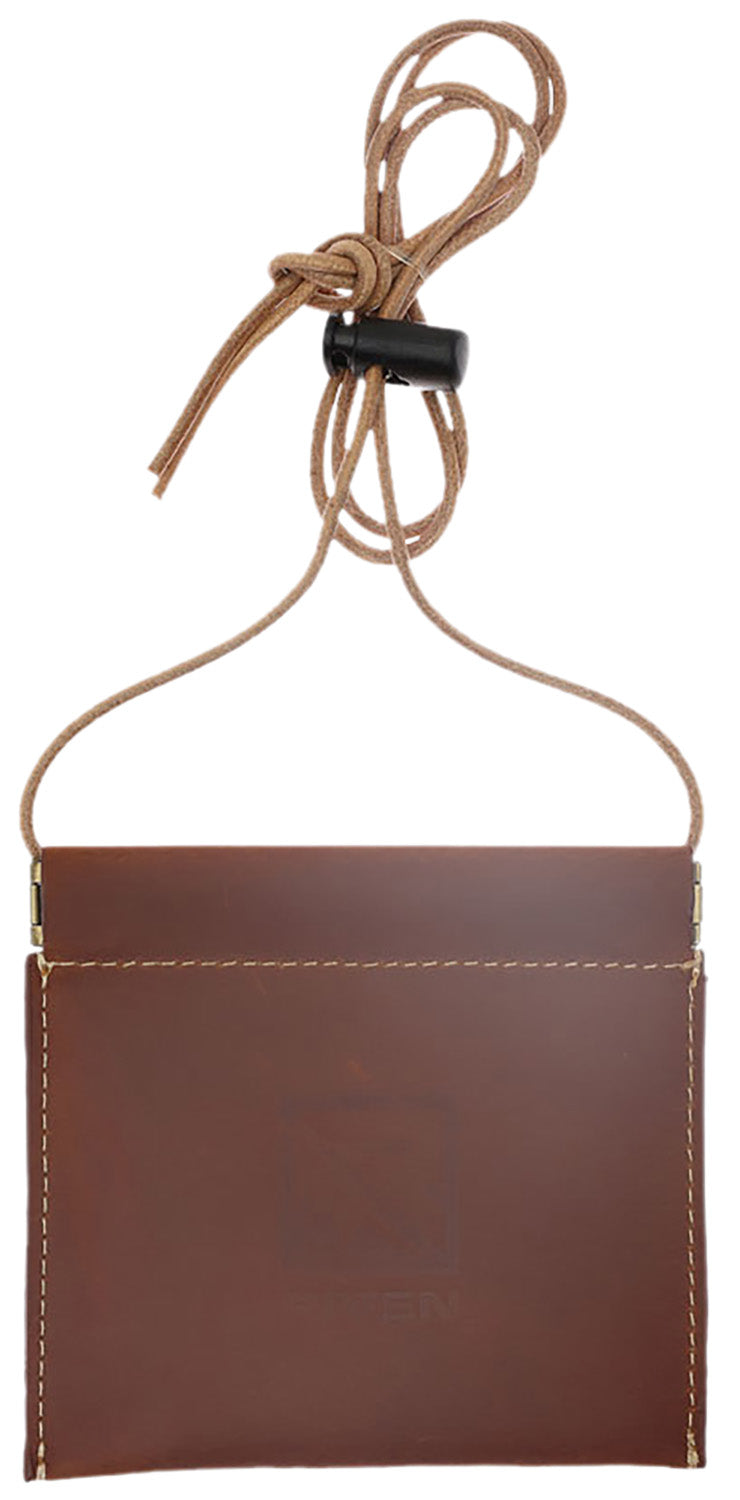 Riven Leather Diaphragm Call Lanyard Holder for Elk Hunters – Brown, Model 65700