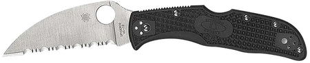 Spyderco Endela Lightweight Folder C243FPWCBK, 3.40" Wharncliffe VG-10 Plain Blade, Black FRN Handle with Pocket Clip