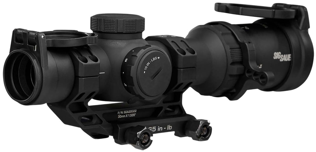 Sig Sauer SOTMC61000 Tango-MSR 1-6x24mm Black Illuminated BDC6 Reticle Scope w/Mount