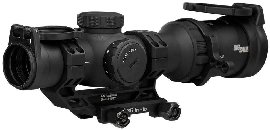 Sig Sauer SOTMC61000 Tango-MSR 1-6x24mm Black Illuminated BDC6 Reticle Scope w/Mount
