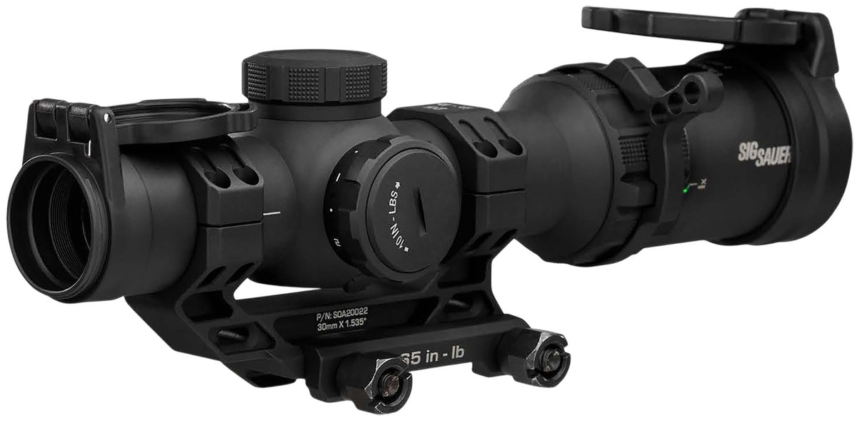 Sig Sauer SOTMC81000 Tango-MSR 1-8x24mm Black Illuminated BDC8 Reticle Scope w/Mount