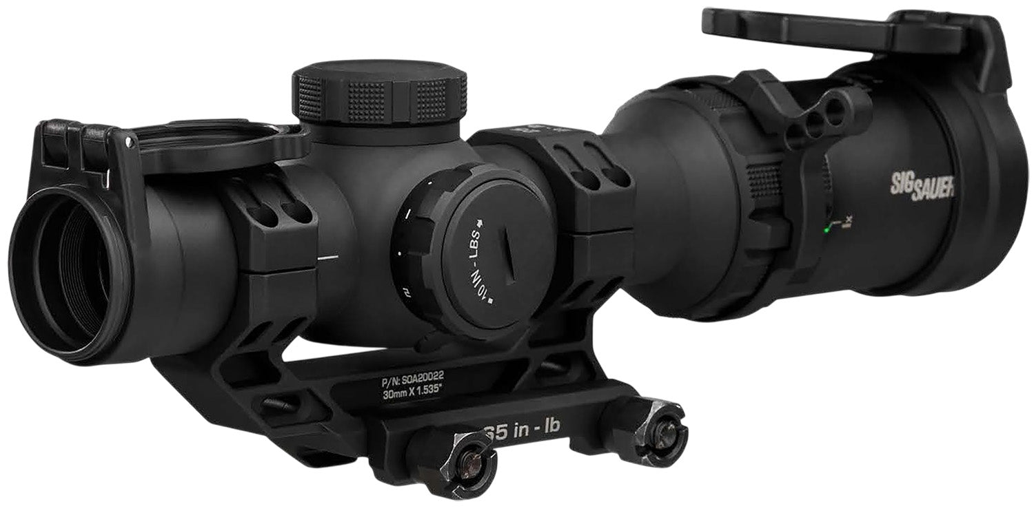 Sig Sauer SOTMC81000 Tango-MSR 1-8x24mm Black Illuminated BDC8 Reticle Scope w/Mount