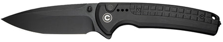 Civivi Sentinel Strike II Folding Pocket Knife 3.70" Nitro-V Steel Blade, Black FRN Textured Handle w/ Glass Breaker