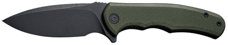 Civivi Mini Praxis 2.98" Folding Drop Point D2 Steel Blade, OD Green Textured G10 Handle
