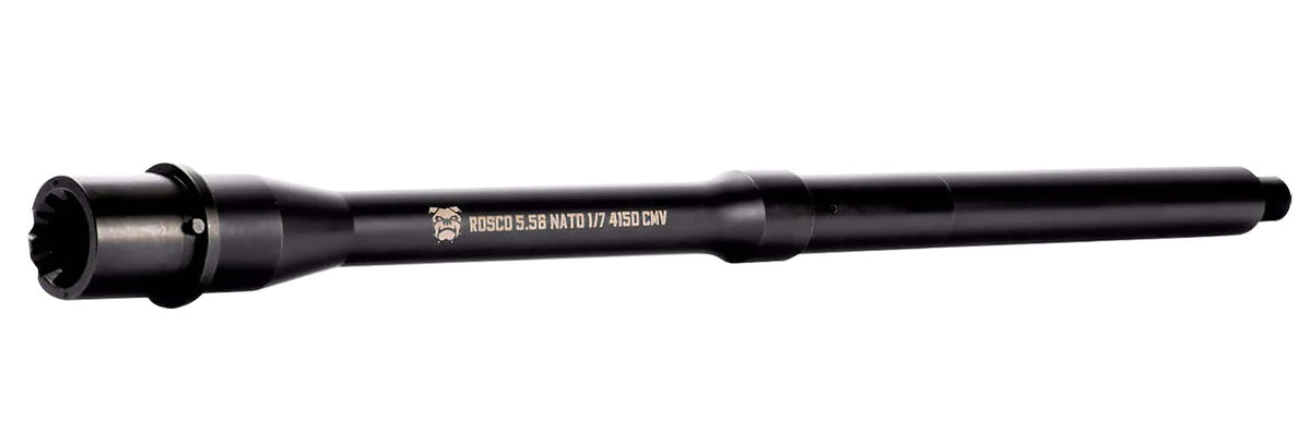 Rosco Bloodline 14.50" 5.56 NATO 4150 CMV Nitride M4 Barrel for Duty or Patrol Carbine