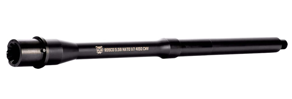 Rosco Bloodline 14.50" 5.56 NATO 4150 CMV Nitride M4 Barrel for Duty or Patrol Carbine