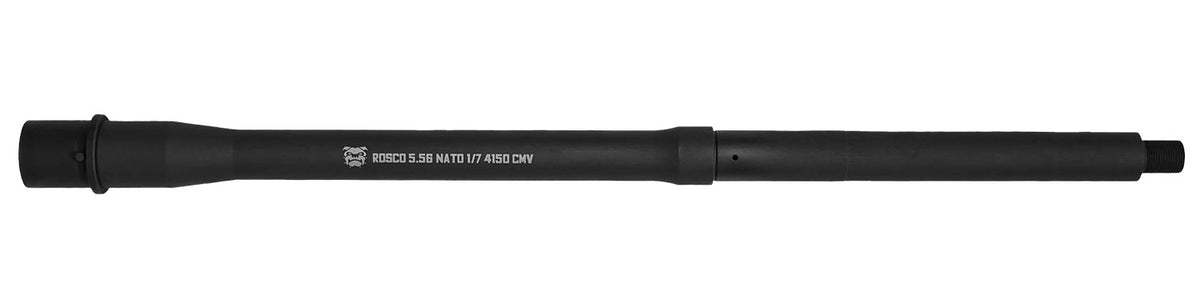 Rosco Stray Dog 5.56 NATO 16" Mil-Spec Phosphate Chrome-Lined 4150 CMV Rifle Barrel