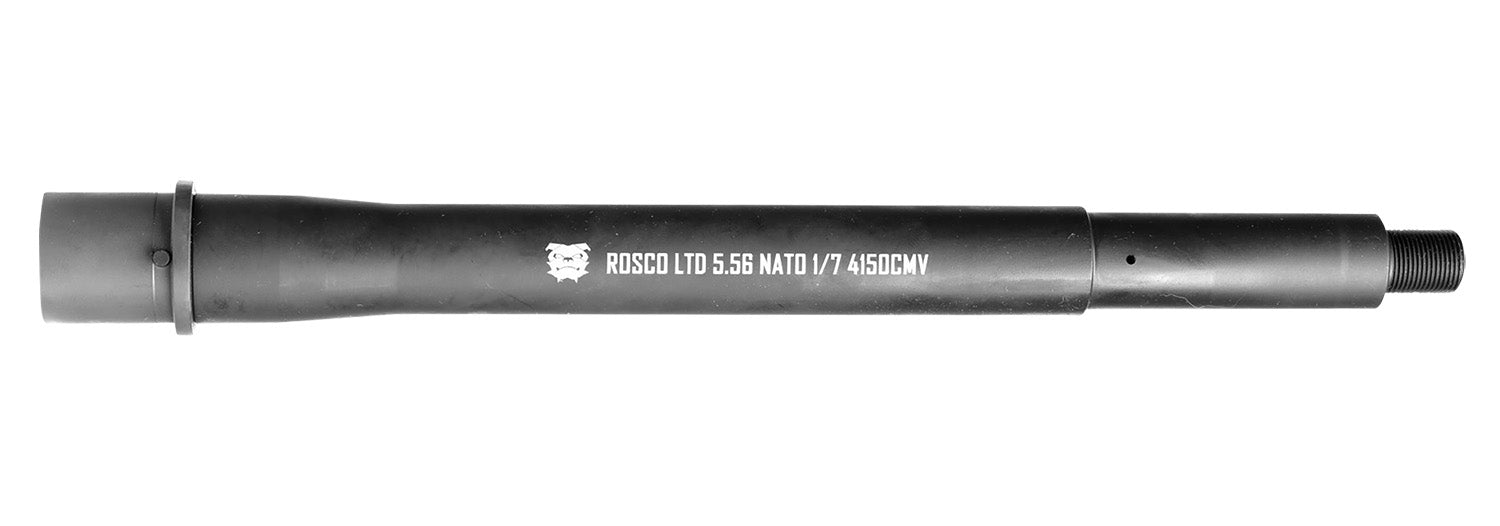 Rosco Husky 5.56 NATO 10.30" Button Rifled Chrome-Lined Phosphate 4150 CMV Rifle Barrel