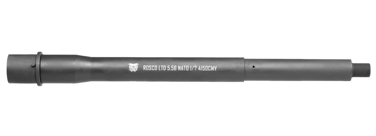 Rosco Husky 5.56 NATO 11.50" Button Rifled Chrome-Lined Phosphate 4150 CMV Rifle Barrel
