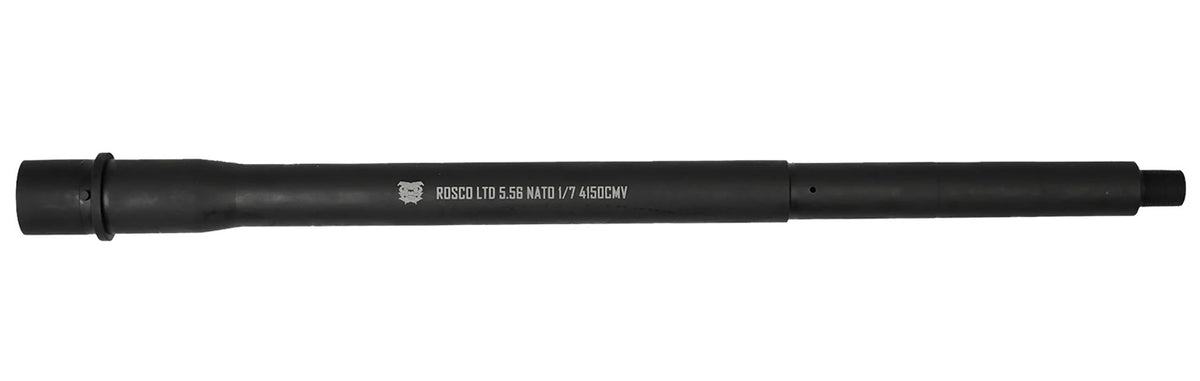Rosco Husky 5.56 NATO 14.50" Button Rifled Chrome-Lined Phosphate 4150 CMV Rifle Barrel