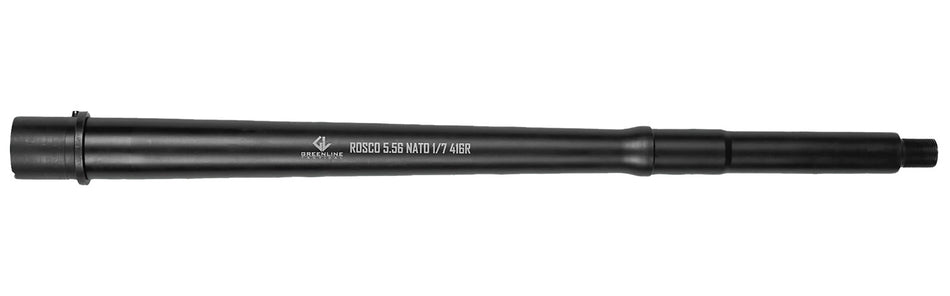Rosco K9 Series 5.56 NATO 13.95" Mid-Length Gas Suppressor-Ready Nitride Stainless Rifle Barrel