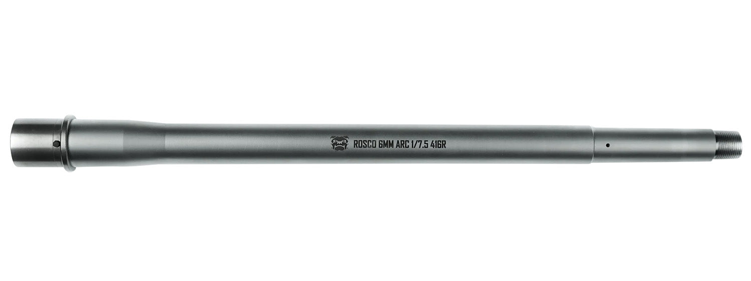 Rosco Purebred 6mm ARC 16 Inch Stainless Steel Barrel with Rifle Length Gas System
