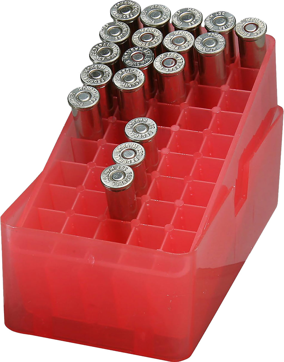 MTM Case-Gard E504541 50 Round Slip-Top Ammo Box 45 Colt/44 Special/45 Auto Red