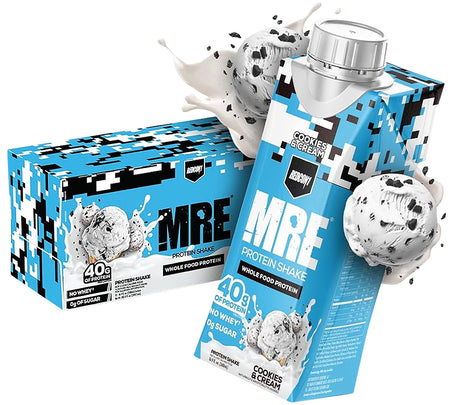 Redcon1 MRE Ready to Drink Shake Cookies N Cream Flavor 12 Pack