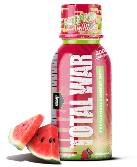 Redcon1 RC1TWSWI Total War Watermelon Invasion Energy Shots 12 Pack