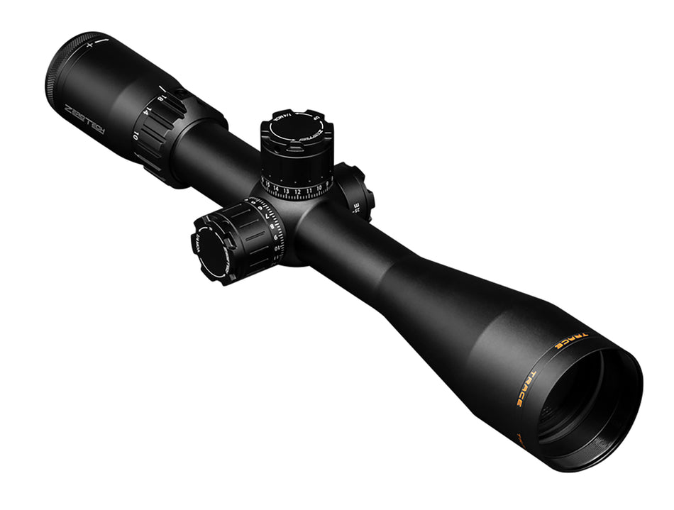 Zero Tech Optics TR4275R3 Trace Rifle Scope 4.5-27x50mm 30mm Tube R3 Reticle Black