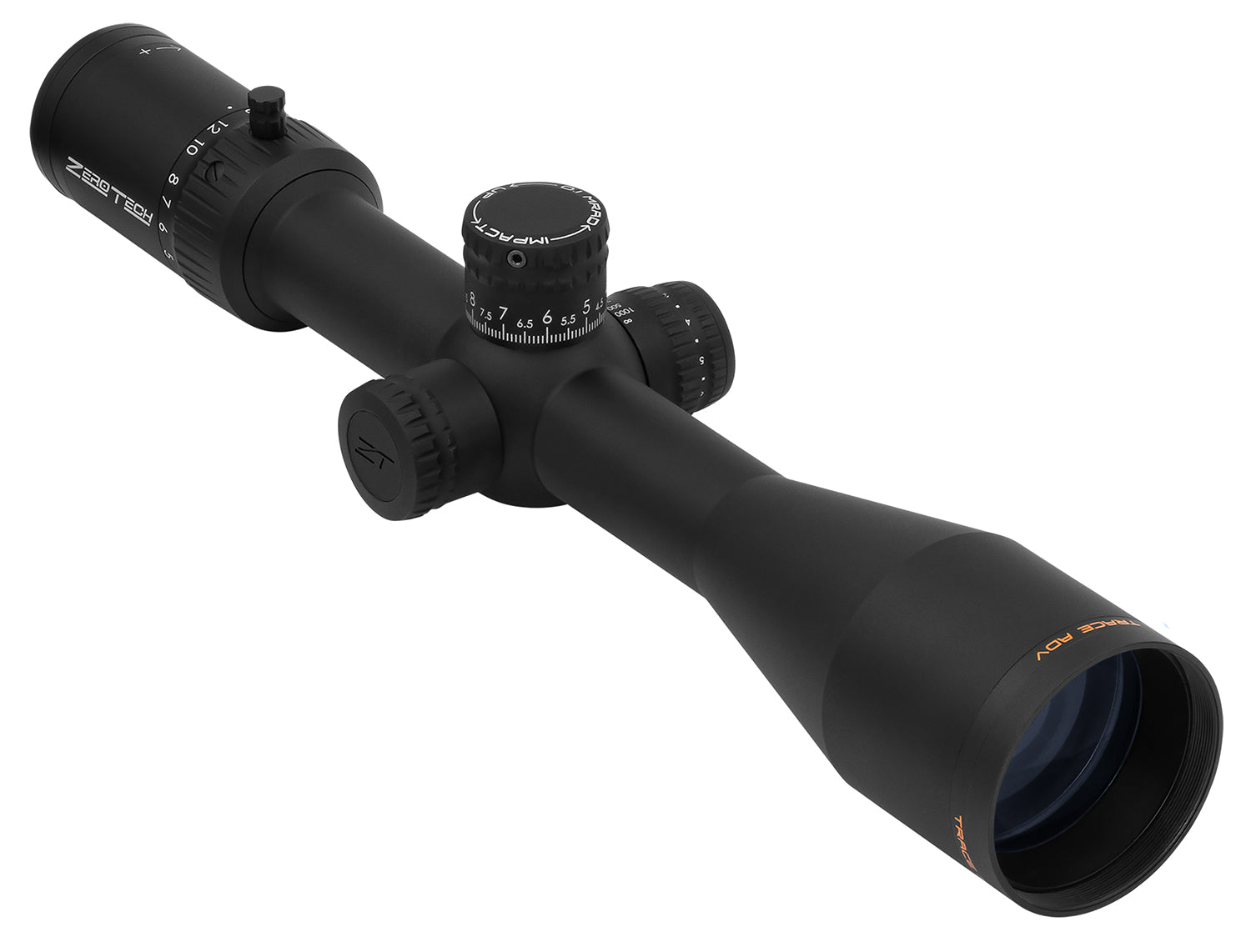 ZeroTech Trace Advanced Riflescope 4-24x50mm 30mm Tube Illuminated RMG First Focal Plane Black