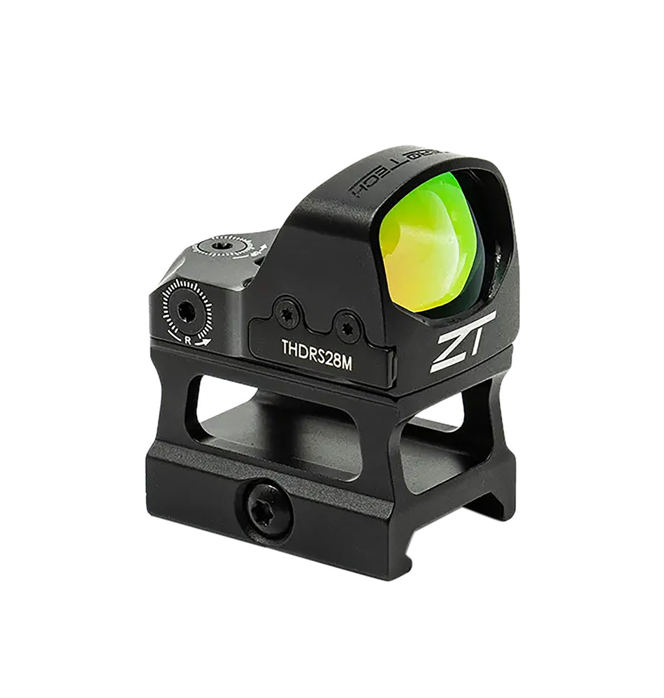 ZeroTech Thrive HD Multi Reticle Red Dot Sight THDRS28MH Black 1x28x20mm High Riser