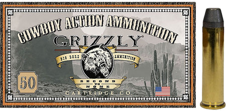 Grizzly Ammo GC357M8 357Mag 158gr Round Nose Flat Point 50 Per Box/10 Case