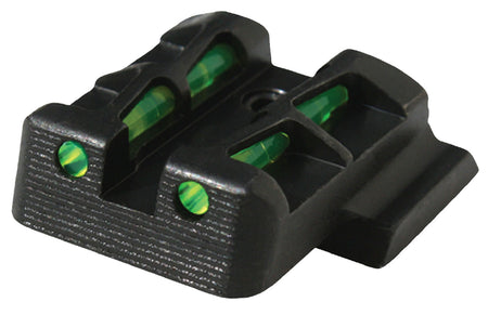 HiViz MPSLW11 LiteWave S&W Shield Rear Sight Green Fiber Optic Replacement