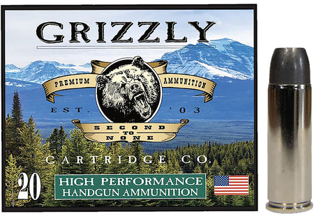 Grizzly Cartridge  .45 Long Colt 335 grain Long Wide Nose Gas Check ammunition