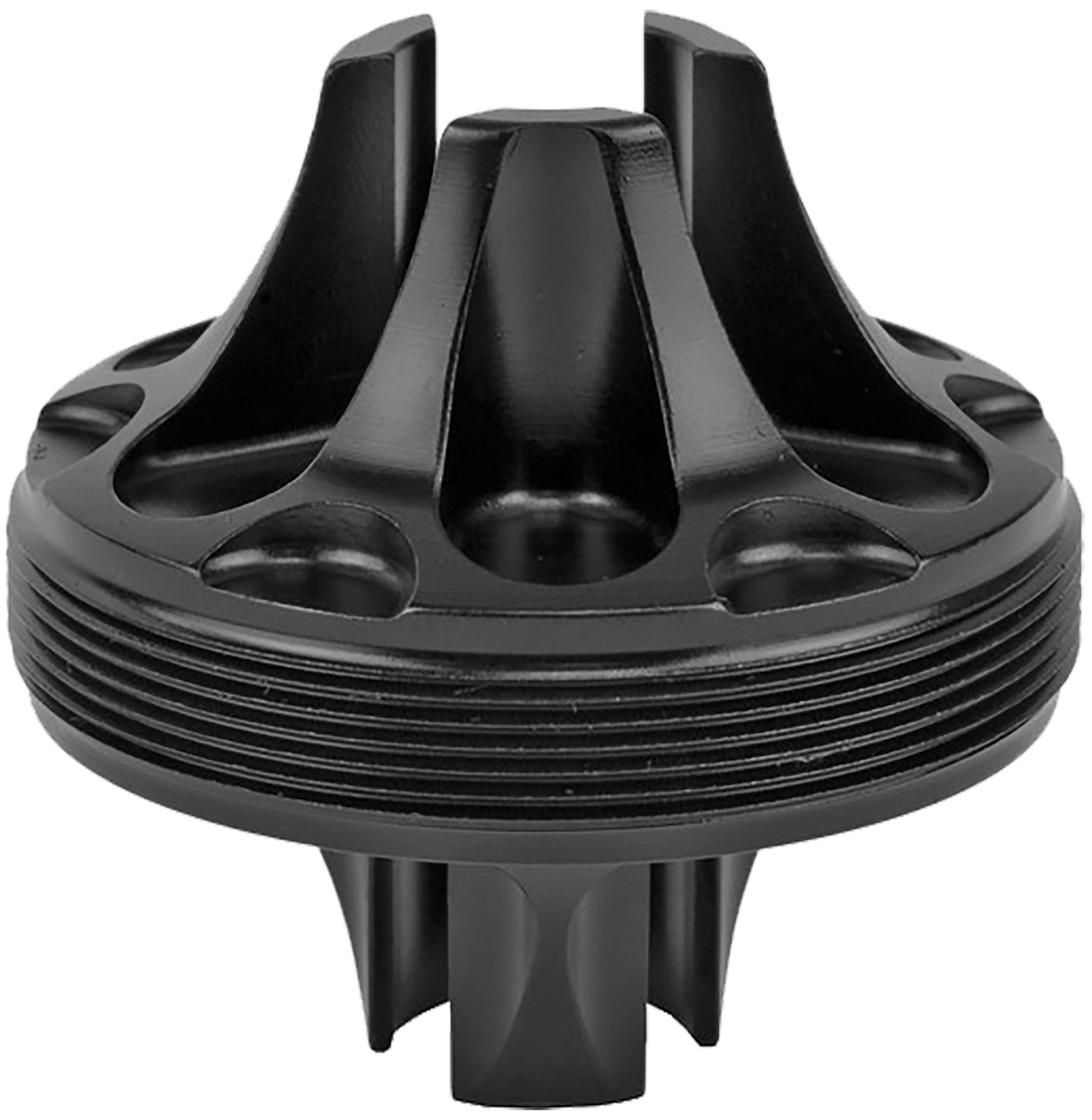 AAC 65048 Ranger Series Black Nitride Front Cap Flash Hider Fits Ranger 5 and Ranger 7
