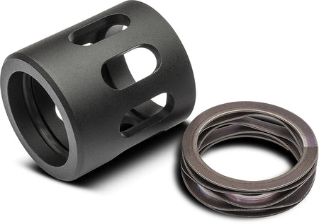 Advanced Armament Company 64746 Fixed Barrel Spacer 9mm Aluminum and Steel Black