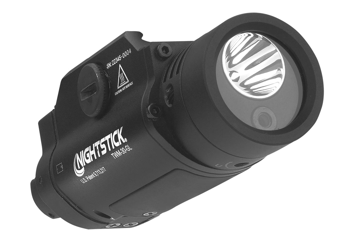 Nightstick TWM-30-GL Tactical Weapon-Mounted White Light and Green Laser Black Aluminum