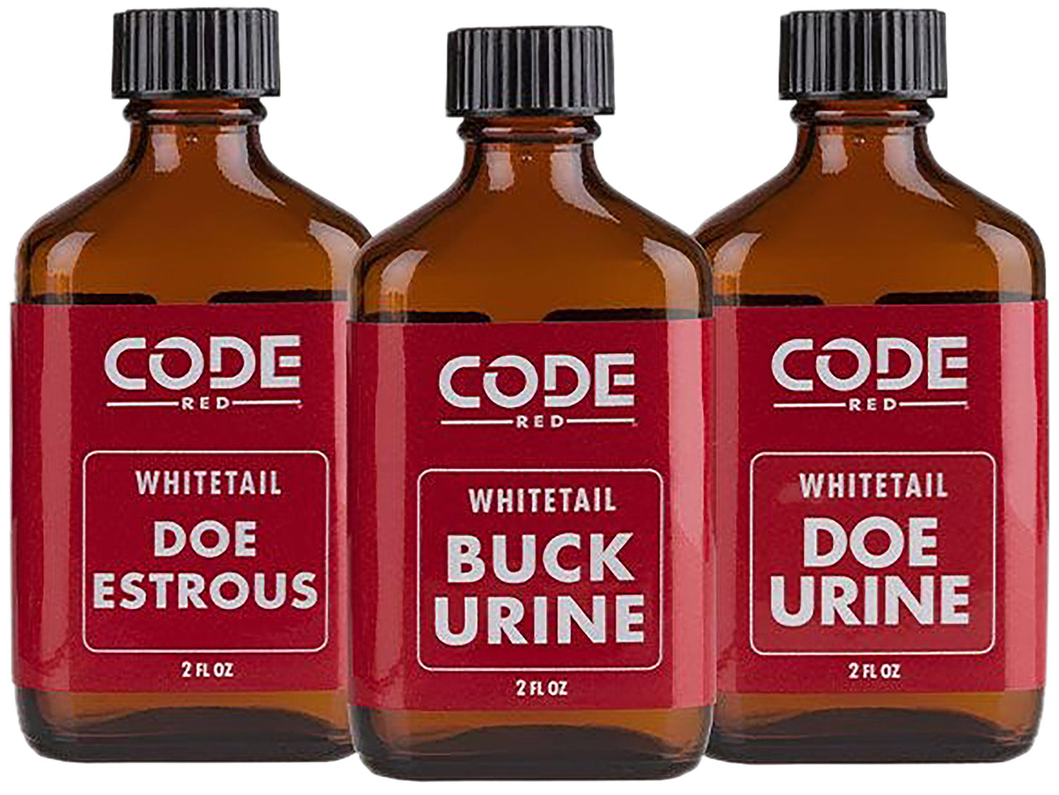 Code Blue Buck-N-Does Deer Urine Combo Attractant 3x2 oz Liquid Pack