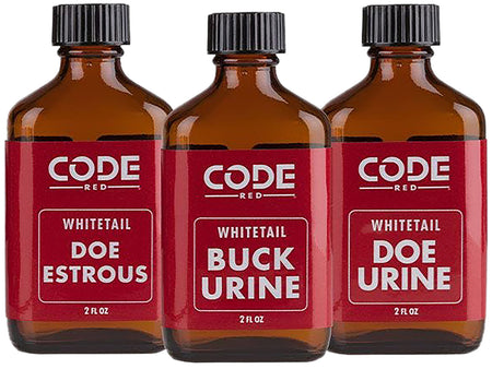 Code Blue Buck-N-Does Deer Urine Combo Attractant 3x2 oz Liquid Pack