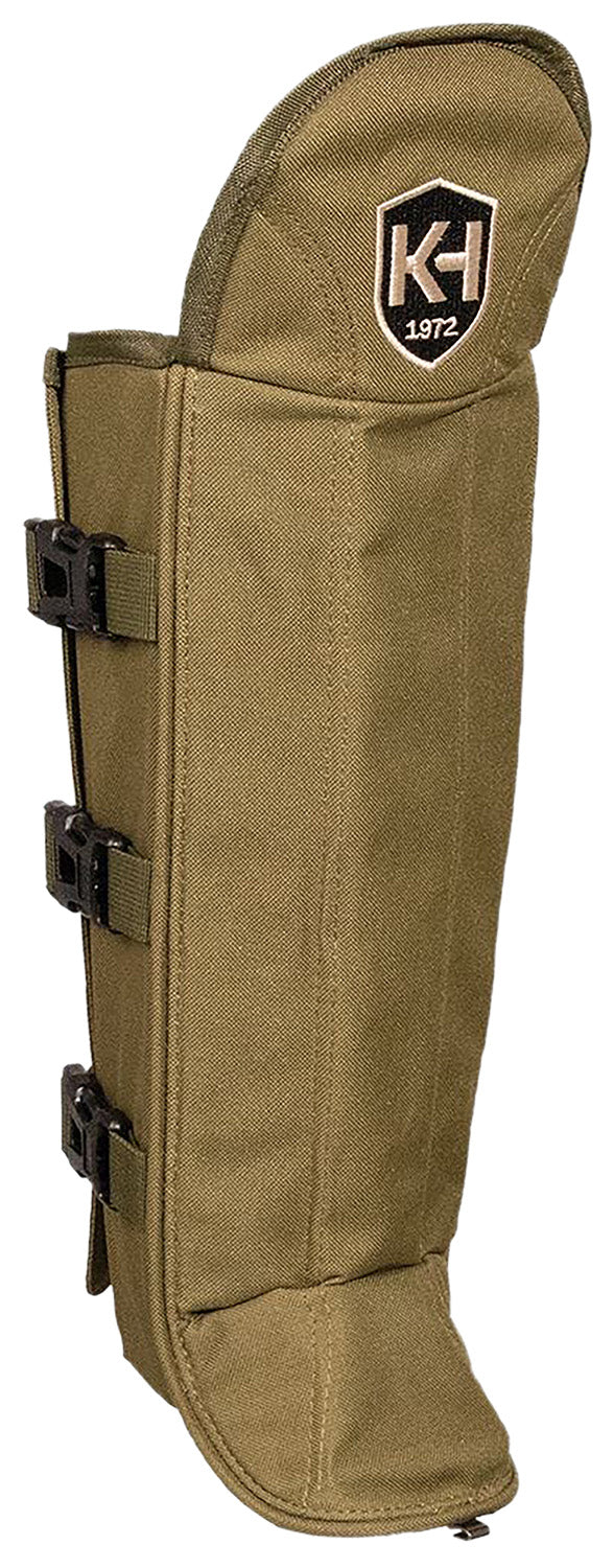 Moultrie Snake Gaiters Polycarbonate OD Green Adjustable Hunting Leg Protection KHT0094