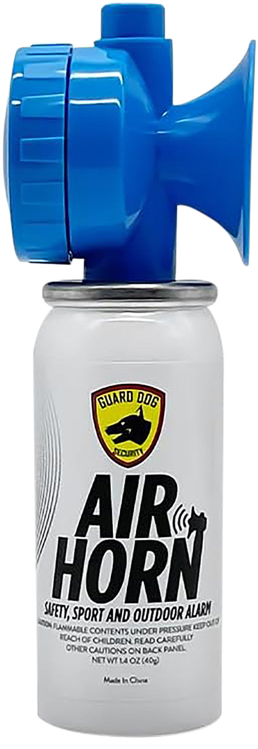 Guard Dog Compact Air Horn Safety Signaling Device 1.4 oz Blue