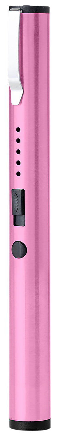 Guard Dog Enlight Pink Mini Pen Stun Gun with USB Charger and Belt Clip