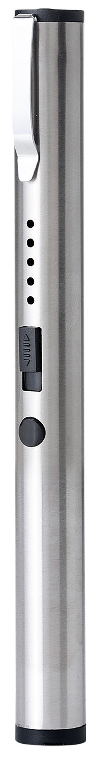 Guard Dog Enlight Silver Mini Pen Stun Gun with USB Charger and Belt Clip