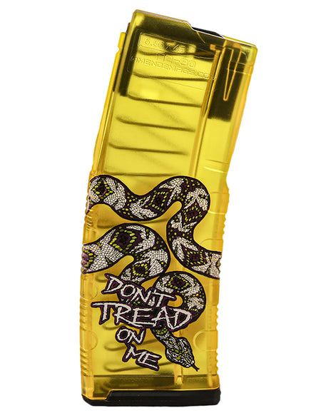 Amend2 556MODCDTOM30 MOD-C 30rd 5.56 NATO Fits AR-15 Yellow Polymer