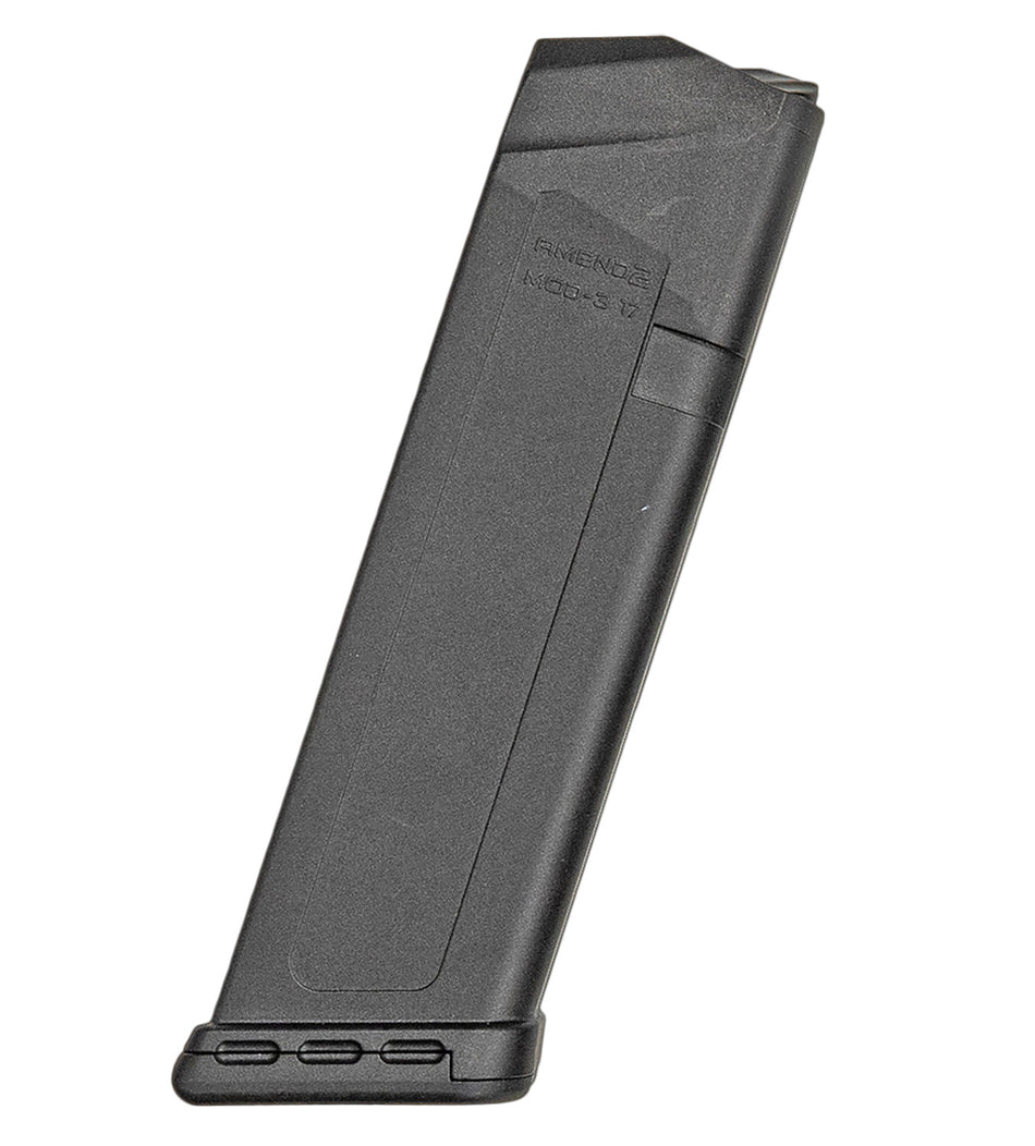Amend2 G17MOD3BLK17 MOD-3 17rd 9mm Fits Glock 17 Black